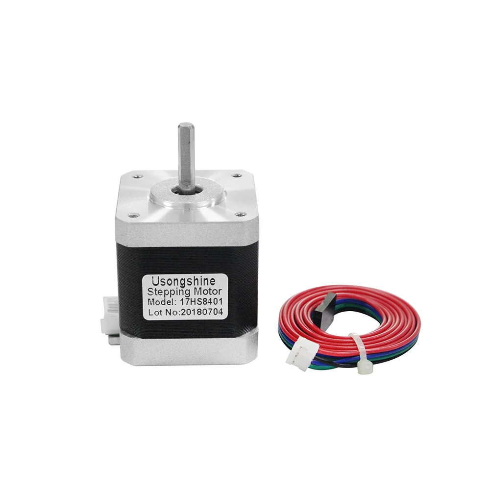 

4-lead Nema17 Stepper Motor 42 motor 17HS8401 1.7A (17HS8401) CNC Laser 3D printer motor with DuPont line