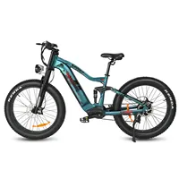 SAMEBIKE RS-A08-II Electric Bicycle 26*4.0 inches Mountain Ebike 1000W 48V17AH Lithium Battery 45km/H Max Speed Electric Bike