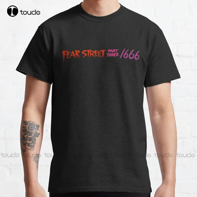 

New Fear Street 7 Classic T-Shirt Cotton Tee Shirt Black Tee Shirts For Men Custom Aldult Teen Unisex Digital Printing Tee Shirt