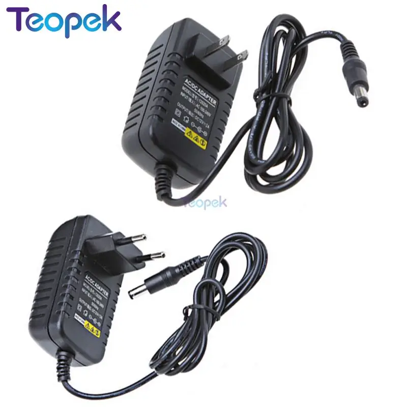 Power Adapter AC To DC 12V 2A 3A 5A 6A 8A 10A Converter Supply Charger EU/US/AU/UK Plug Cable For LED Strip Light