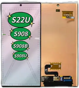 Bilashmart Samsung Galaxy S22 Ultra 5G Lcd S908B S908B/DS 100% testing Display Touch Screen Digitizer Replacement With defects screen