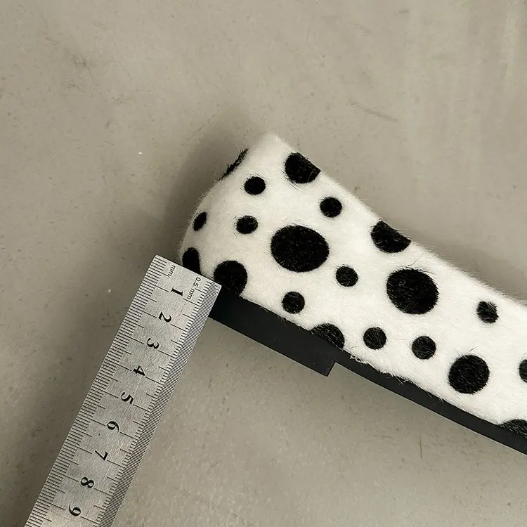 Frühlings-Neuheit: Damen-Flachschuhe mit Runder Spitze, Gepunktetem Wildleder, Bequeme Alltags-Loafer für Büro und Straße – Detail 16