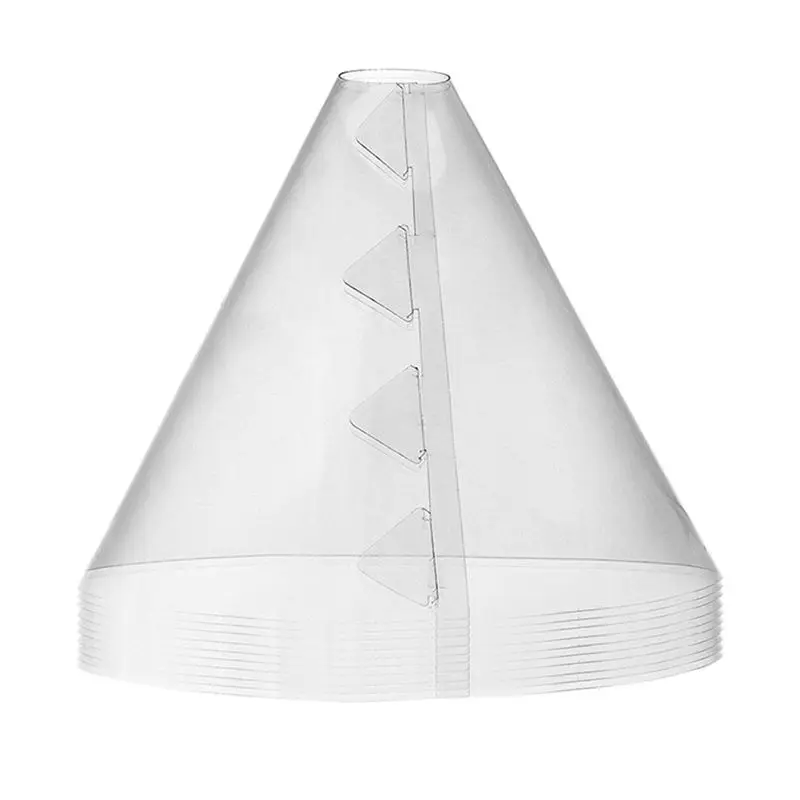 

NOCM Conical Plant Seedling Shield Reusable Plant Bell Cover Plant Cover For Protecting Vegetable Seeds From Frost Damage