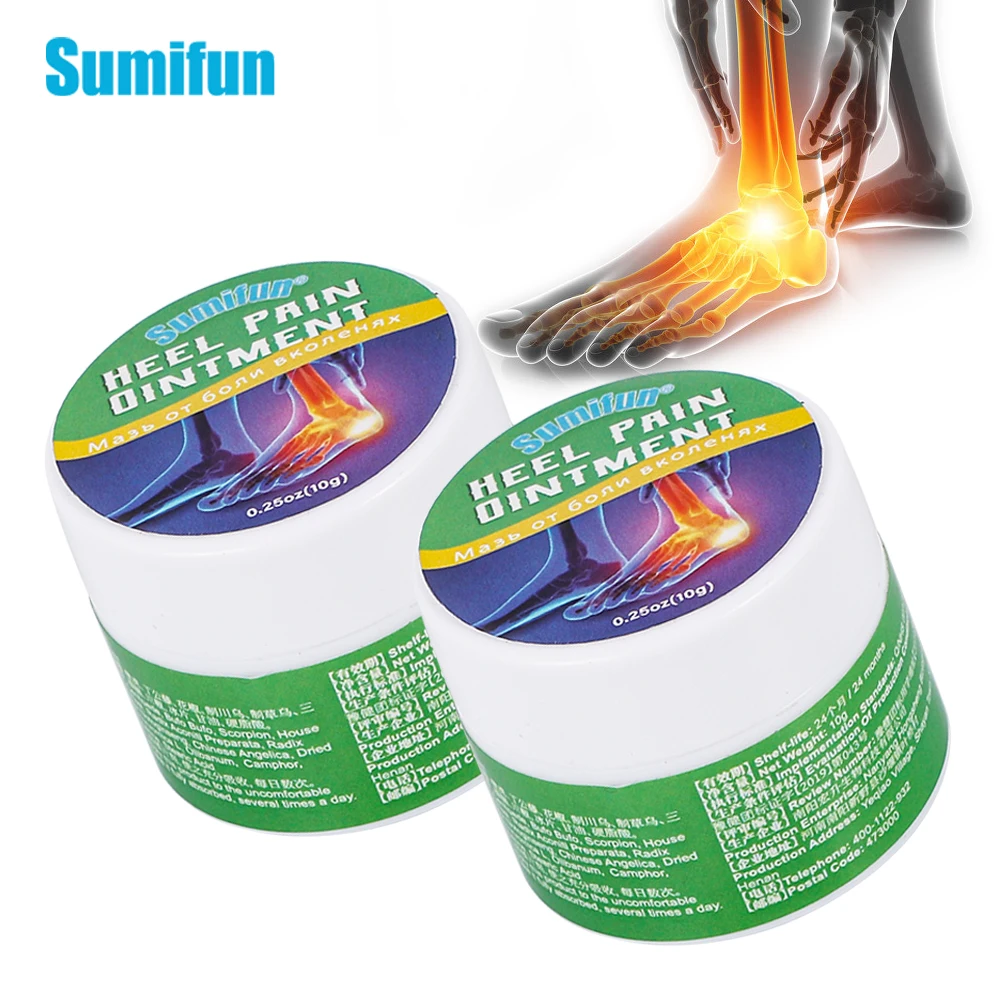 

1/3pcs Heel Pain Relief Cream Foot Rheumatism Arthritis Joint Ache Herbal Ointment Feet Bone Spurs Massage Plaster Health Care