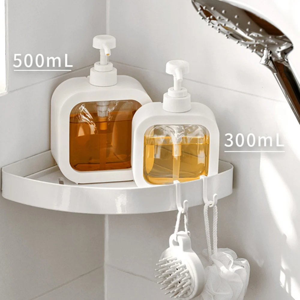 300/500ml Soap Dispenser Bottles For Kitchen/Bathroom Refillable Shampoo Shower Gel Liquid Soap Container Lotion Bottles