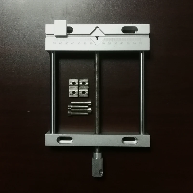 LY CNC Vise CNC Engraving Machine Parallel-jaw Vice Precision Flat Tongs Special Vise for Brand Carved and Hollowing Out Relief