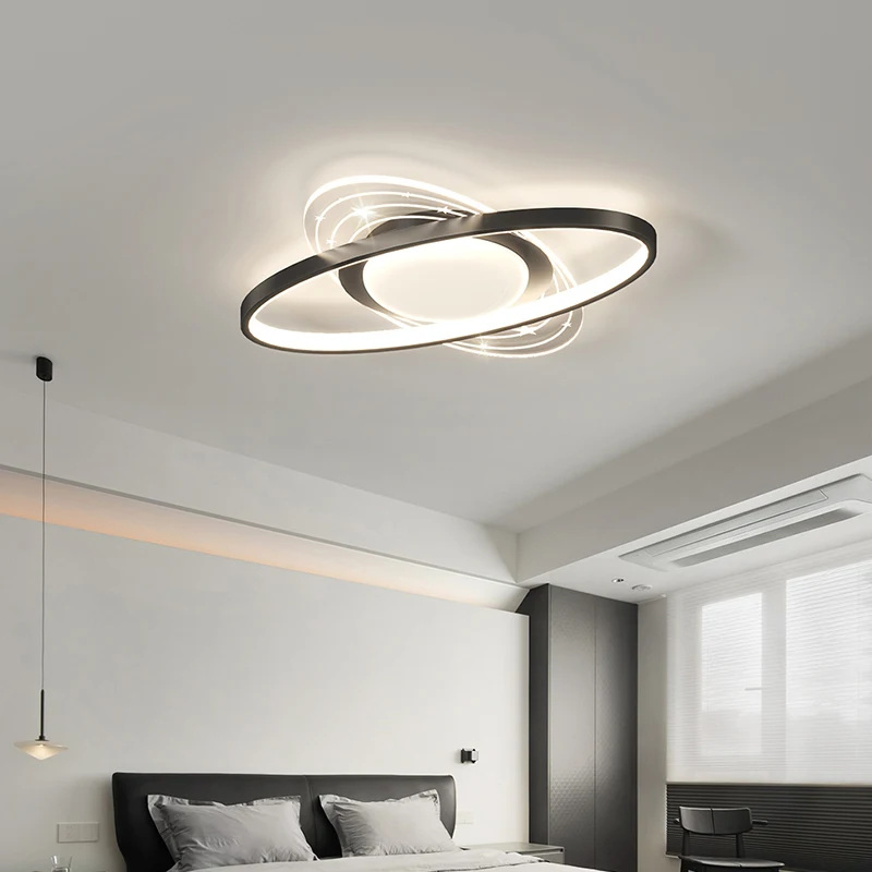 

Minimalist Modern Led Ceiling Lights Dimmable With Remote Home Indoor Lighting Decor Lamps Living Room Bedroom Study Chandeliers