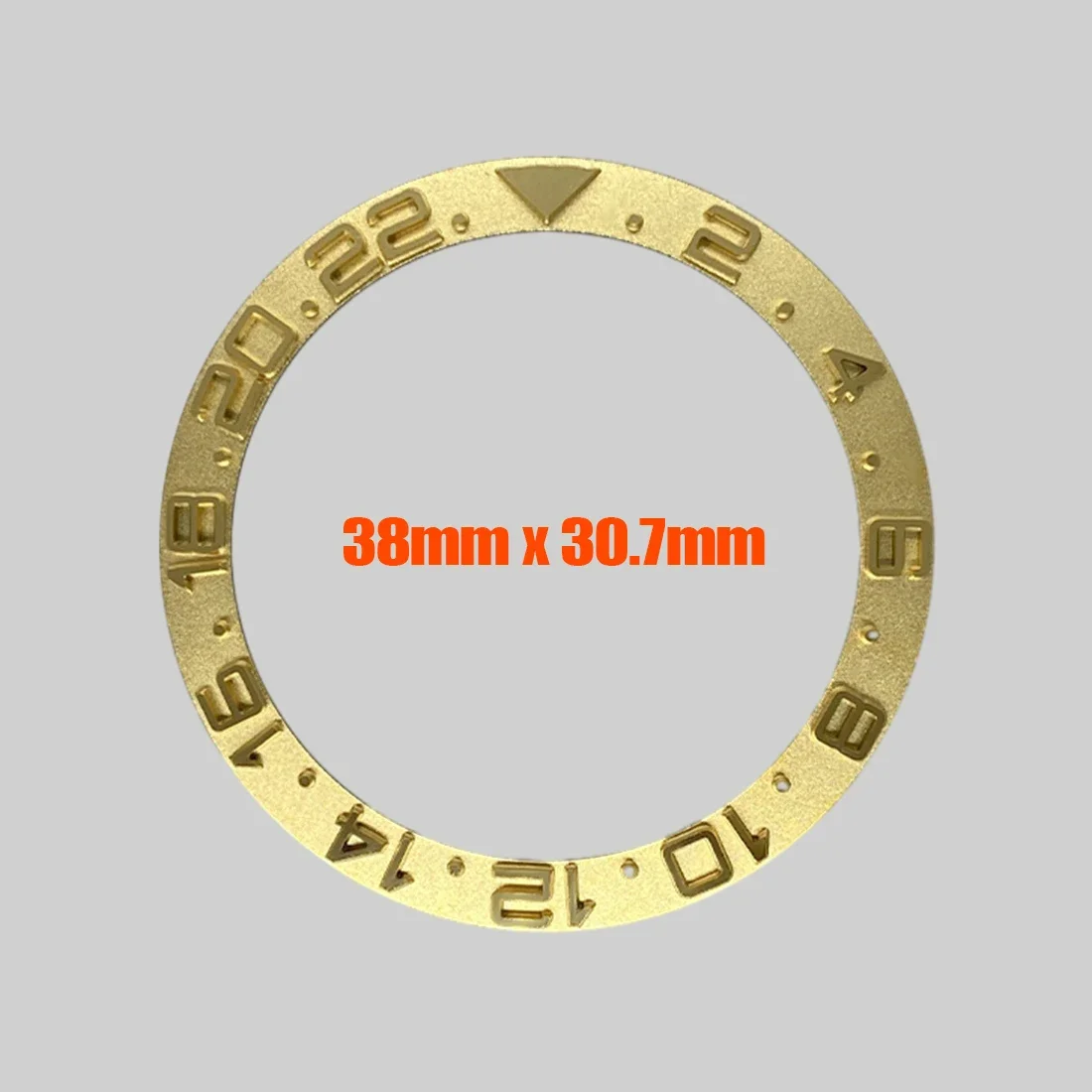 38x30,7 мм GMT SUB Вставка безеля для часов Медное кольцо безеля подходит для SUB SKX007 SRPD Корпус часов NH35 NH36 Детали кольца безеля для часов