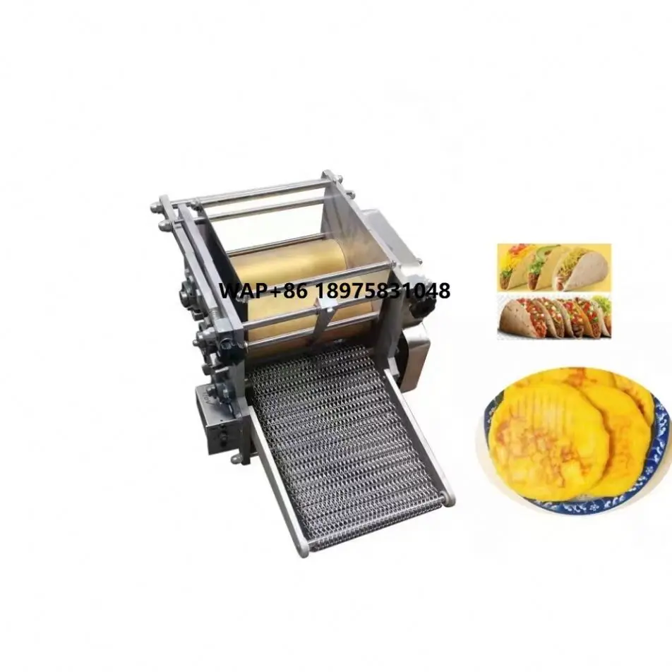 

Automatic Commercial Pizza Fudge Dough Laminated Bread Corn Machine Crepe Pancake Machinery Pastry Making Machine