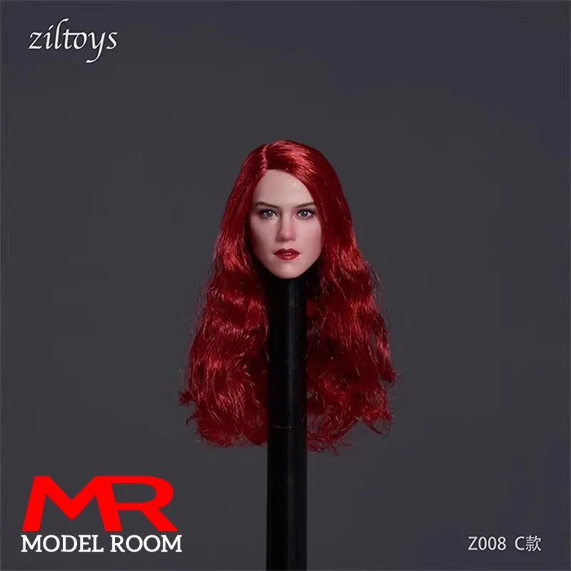 

ziltoys z008 1/6 Scale Amber Heard Head Sculpt Carving Model Fit 12'' Female Soldier Action Figure Body Dolls
