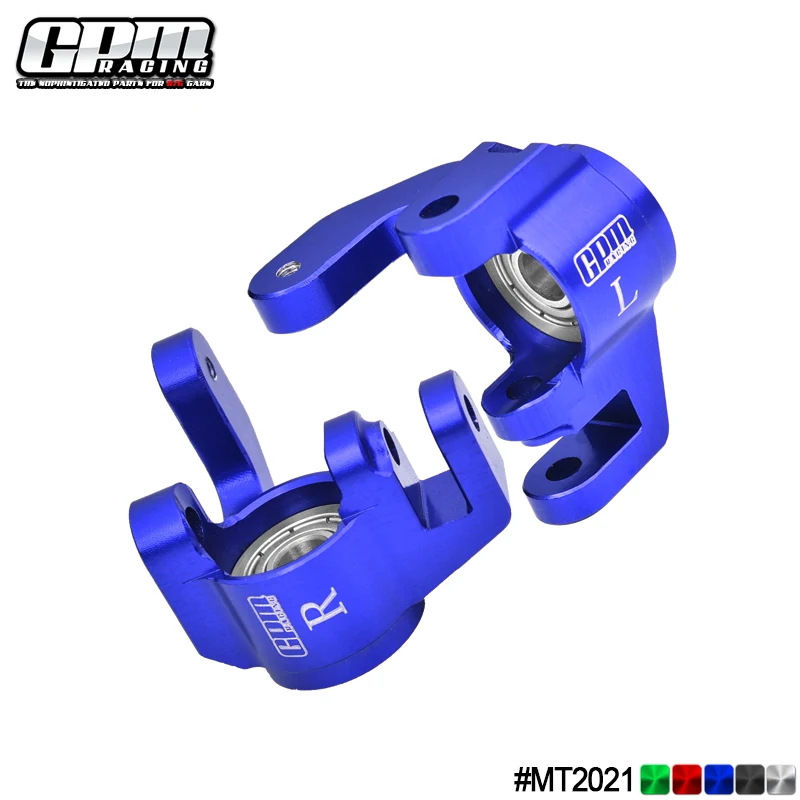 

GPM 7075 Alloy Front Spindles Larger Bearing For MT410 2.0 Pro SCT410 2.0 TEKNO