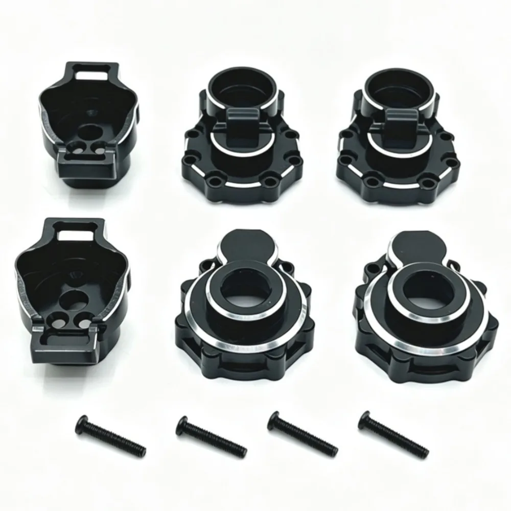 Remote Control Car Accessories Rear Hub Carriers Rear Axle Connectors For 1/10 TRAXXAS TRX4 TRX6 HUANGBOTOYS R1001 R1002 R1003