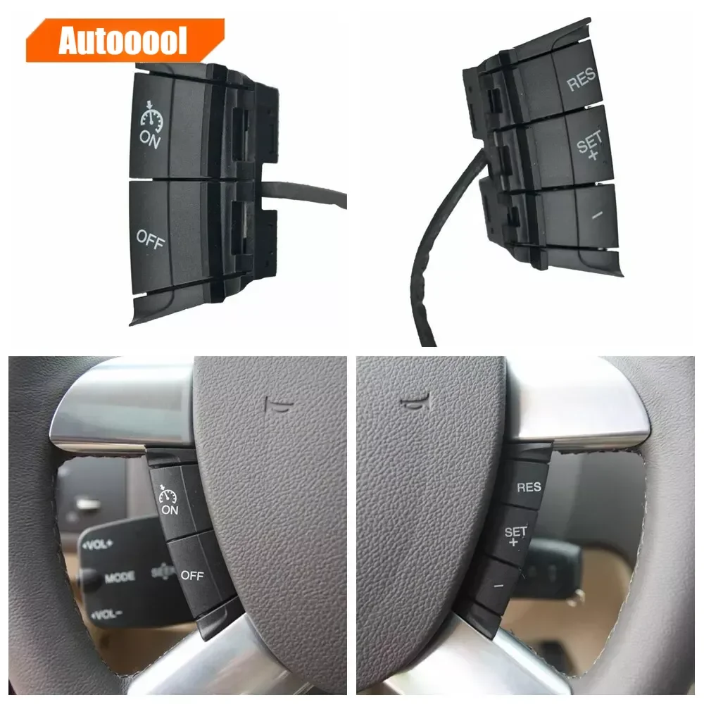 

For Ford Focus 2005-11 3M5T14K147AC Steering Wheel Cruise Control Switch Button