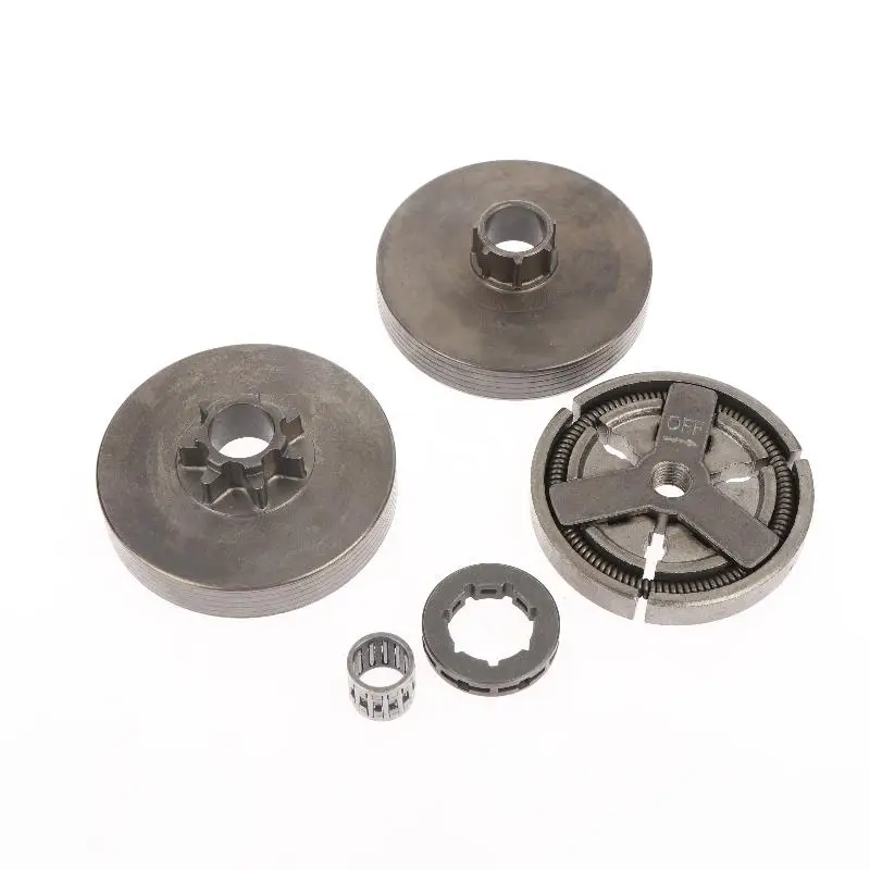 1 Set Chainsaw Parts 4500 5200 5800 Clutch Sprocket Kit For 0.325