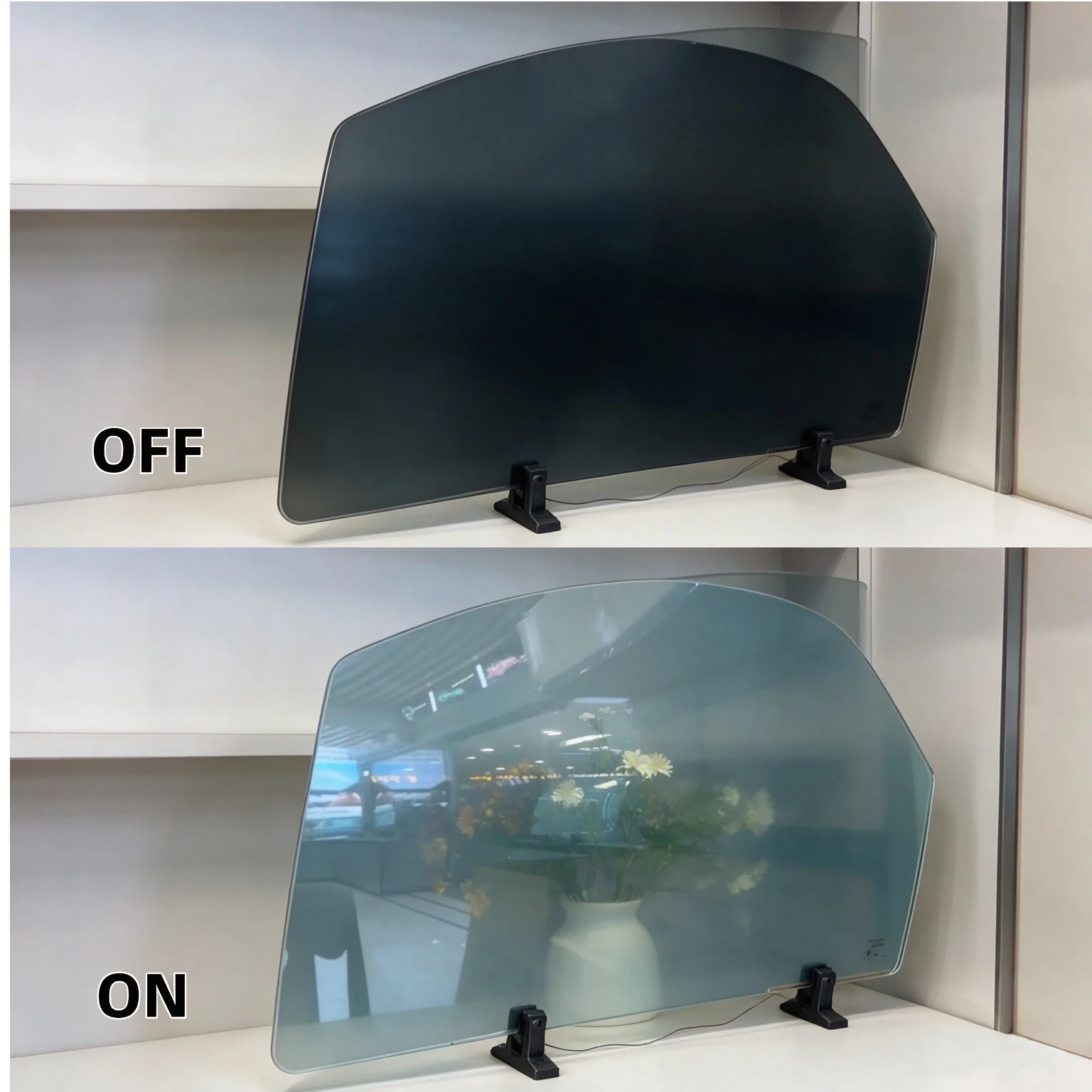 Automotive PDLC Smart Film Switchable Privacy Tint Film For Car Window Sunroof Glass