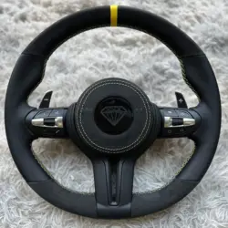 M Sport Steering Wheel for bmw e60 E46 E90 E38 E39 X5 E70 E81 E83 X1 E84 E87 E82 E92 E93 M3 3 series carbon fiber steering wheel