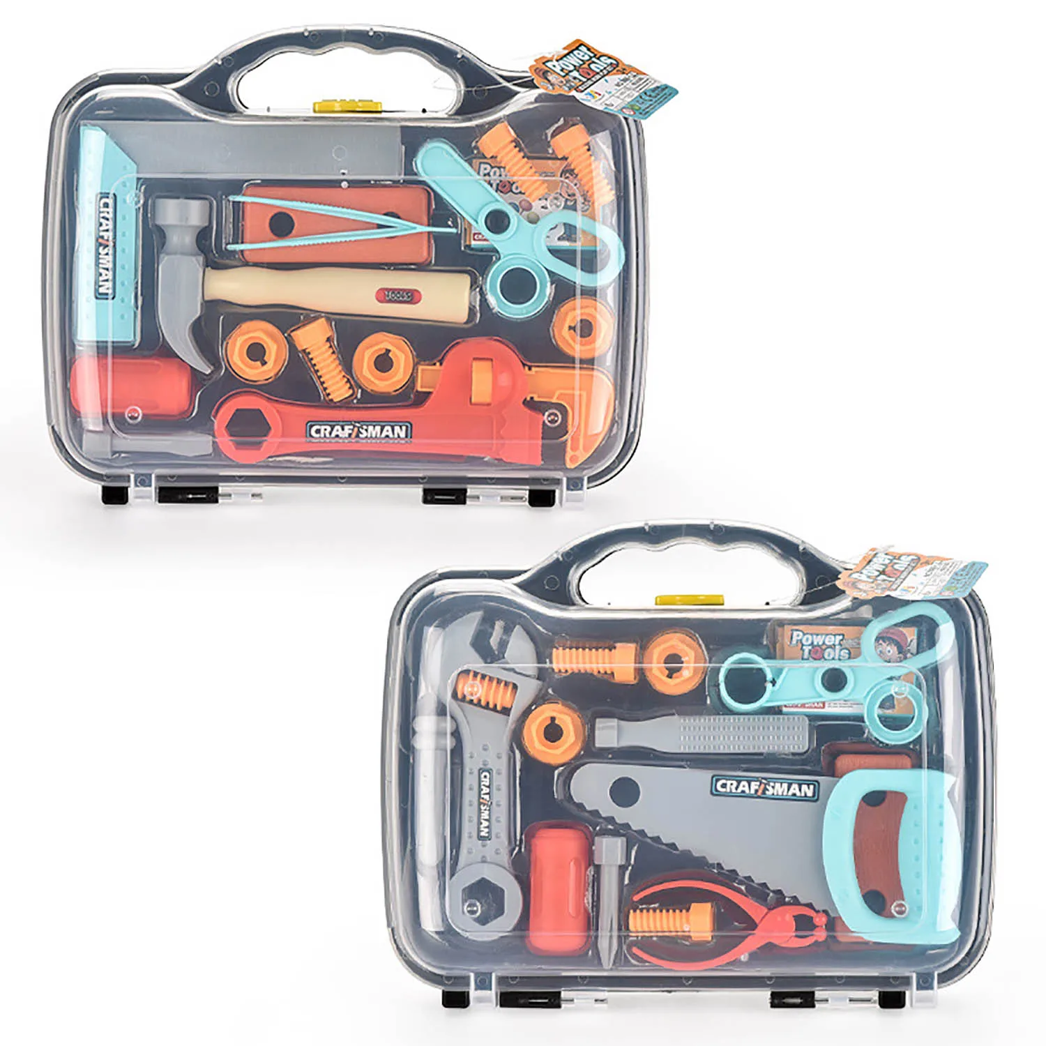 Set di cassette degli attrezzi per bambini, giocattoli a vite e assemblare, casetta da gioco, strumenti di riparazione, assemblaggio fai-da-te
