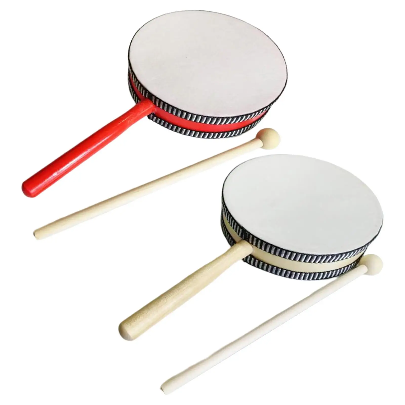 6 inch Kids Drum Percussion Instrument Toys for Home Drums Beginners