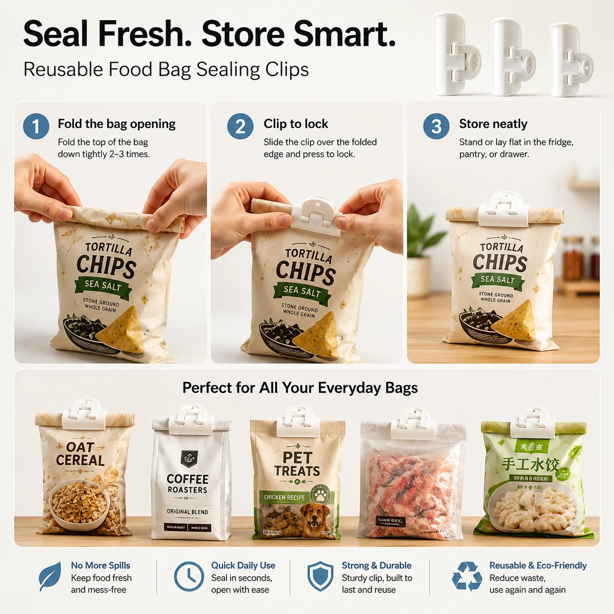 Sealing Clip Japanese Snack Ba - Food In Japanese Snacks recension och pris