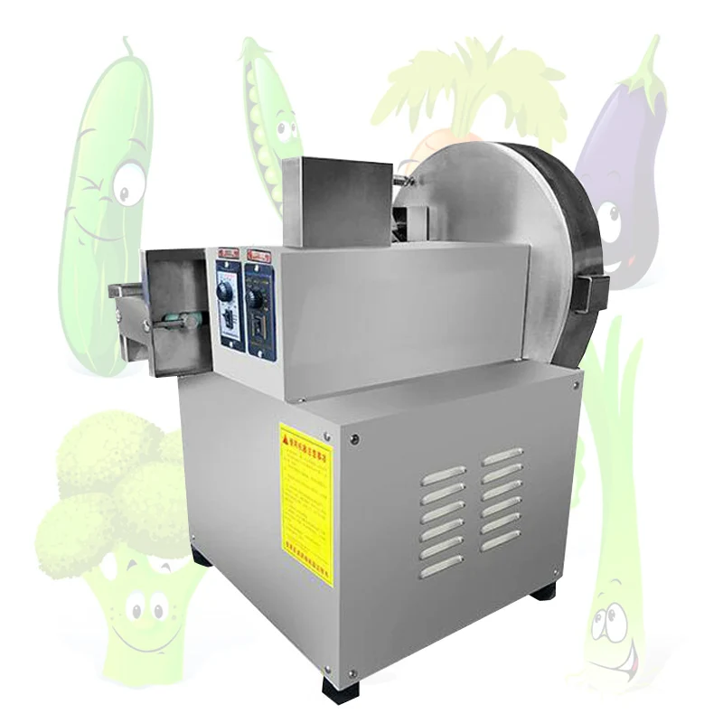 Commercial Vegetable Cutting Machine Cucumber Carrot Slicing Potato Cutter Machine Leek Electric Vegetable Slicer