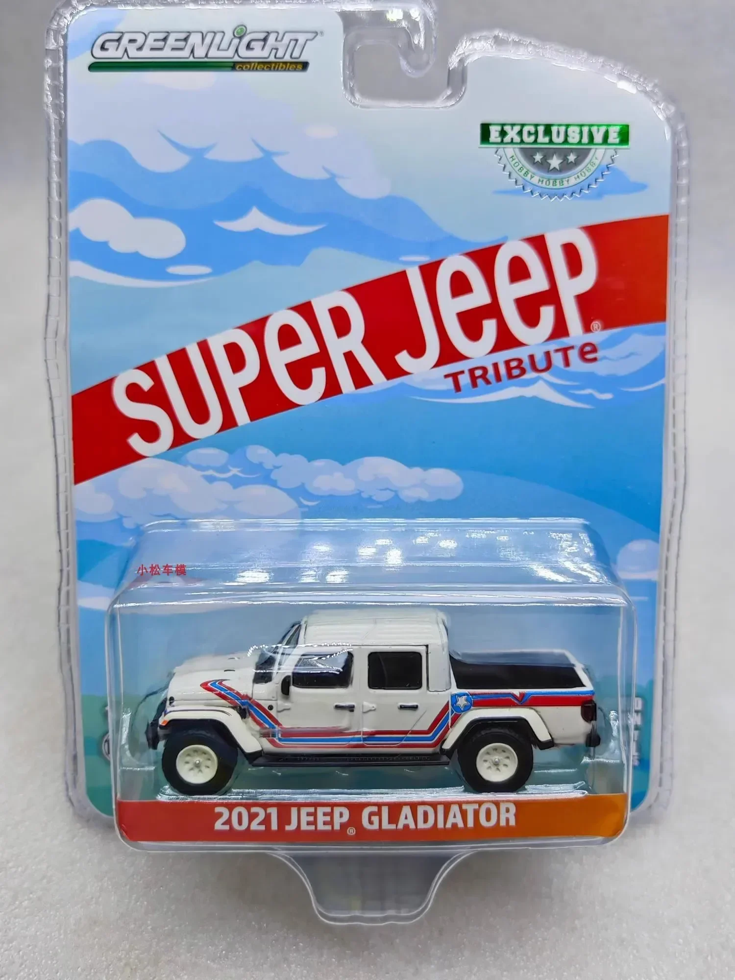 1:64 2021 Jeep Gladiator Diecast Metal Alloy Model Car Toys For Gift Collection