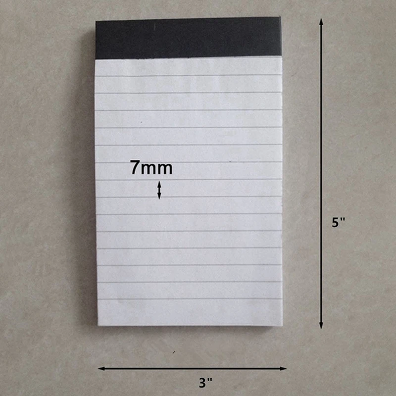 20 Pcs Handwriting Line Notebook Mini Pocket Notebook Refill A7 Memo Book Refill With 30 Sheets Lined Office Supplies