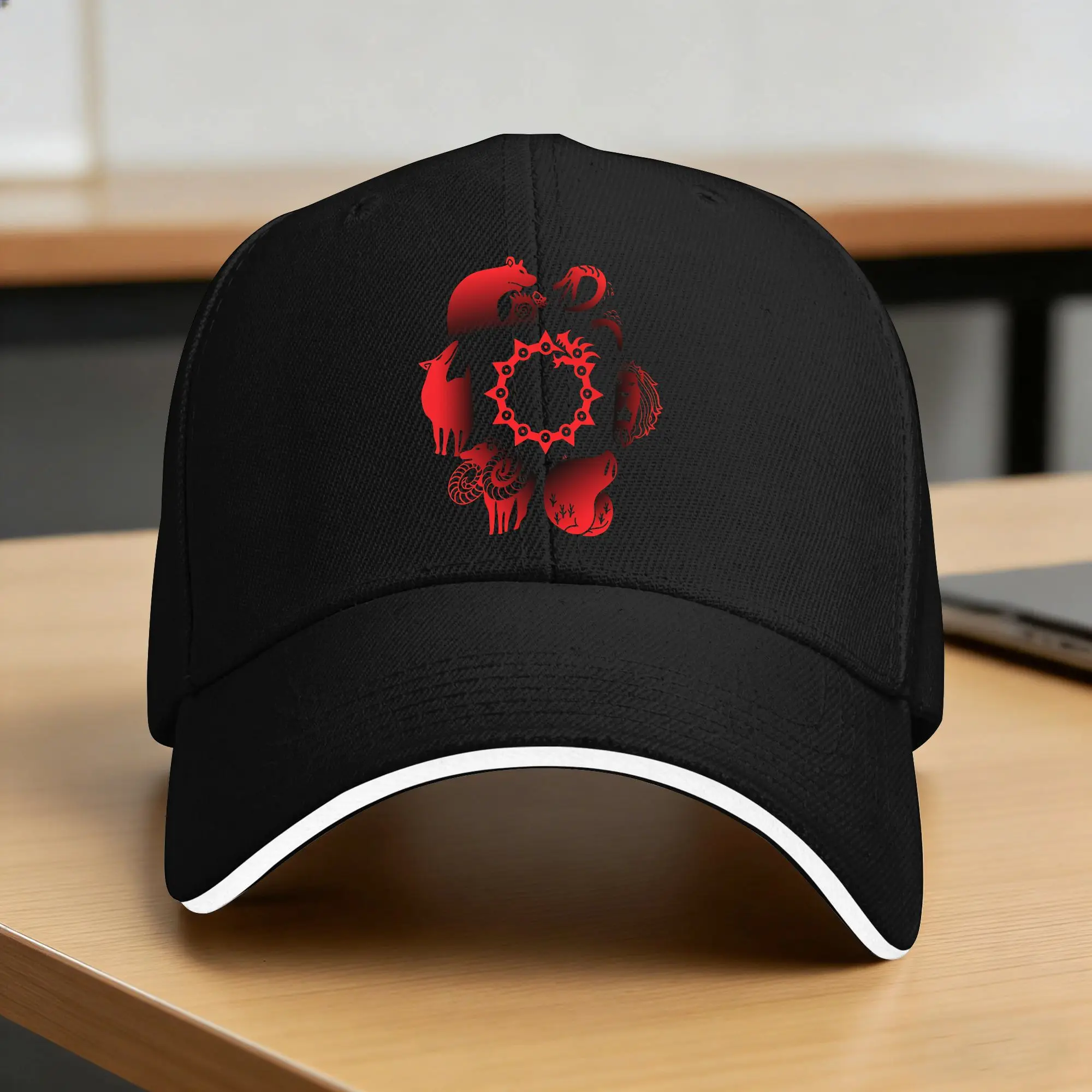 The Seven Deadly Sins Nanatsu no Taizai Sun Baseball Cap Spring Unisex-Teens  Hot Sale y2k Cool Tennis Skate Snapback Cap