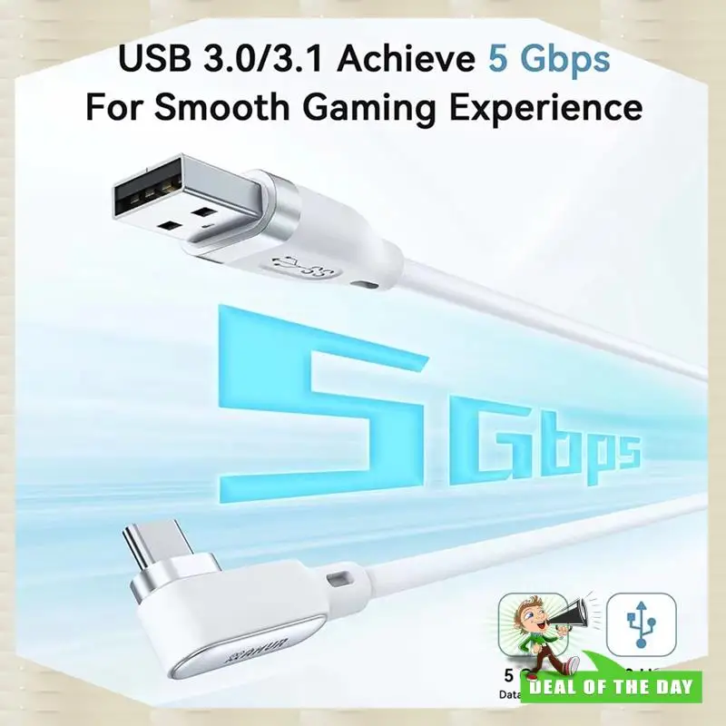 24-Hour Delivery AMVR Fast Charging VR Link Rechargeable 18W Type-C USB Cable For Quest 3/3S/2/Pro For Pico4/Ultra Compatible PC