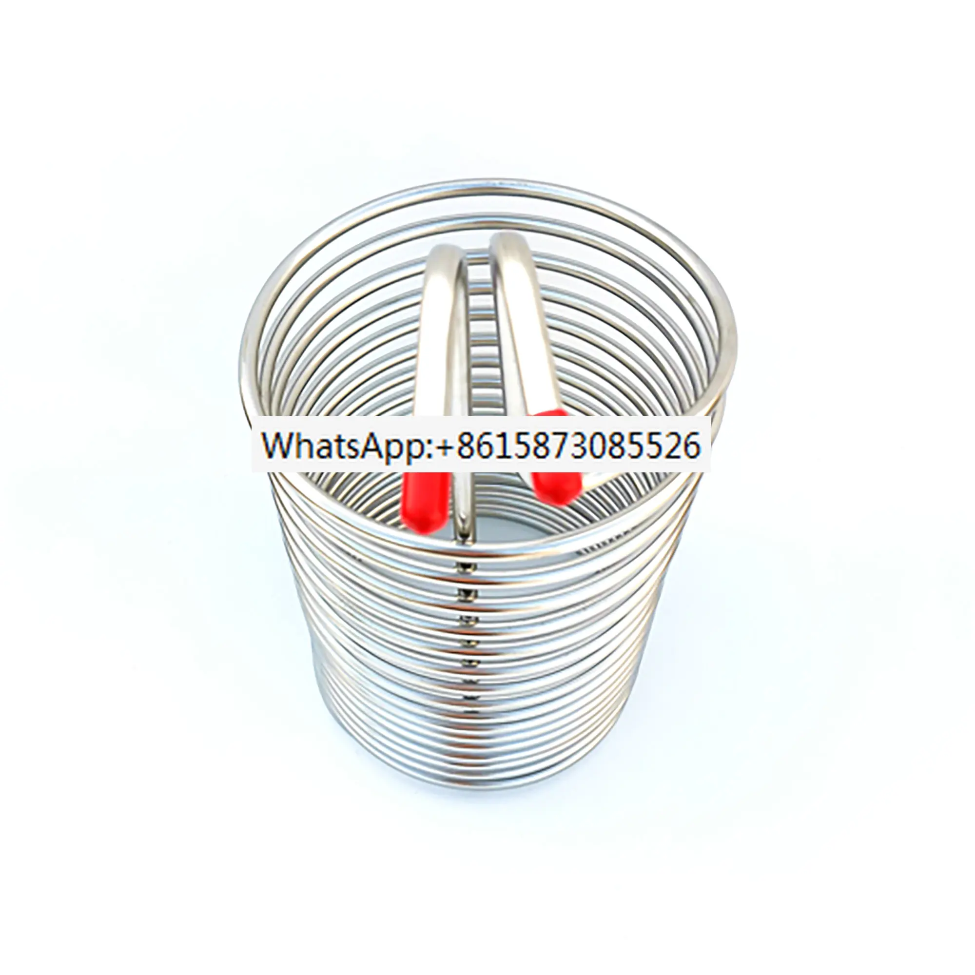 

13M Immersion Super Efficient Wort Chiller Stainless Steel Beer Cooling Coil Spiral Homebrew Restaurant Supplies Easy Clean