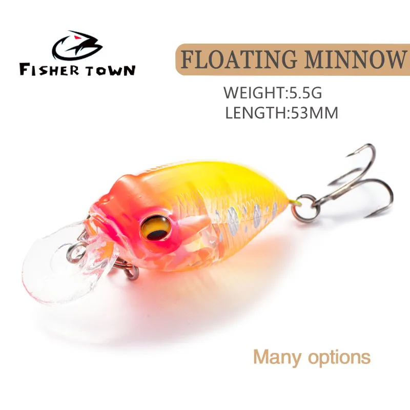 Luya Micro-Object Small Mino 5.5g Fake Bait Bionic Bait Summer Rock Mini Fat Man Horse Mouth Bass