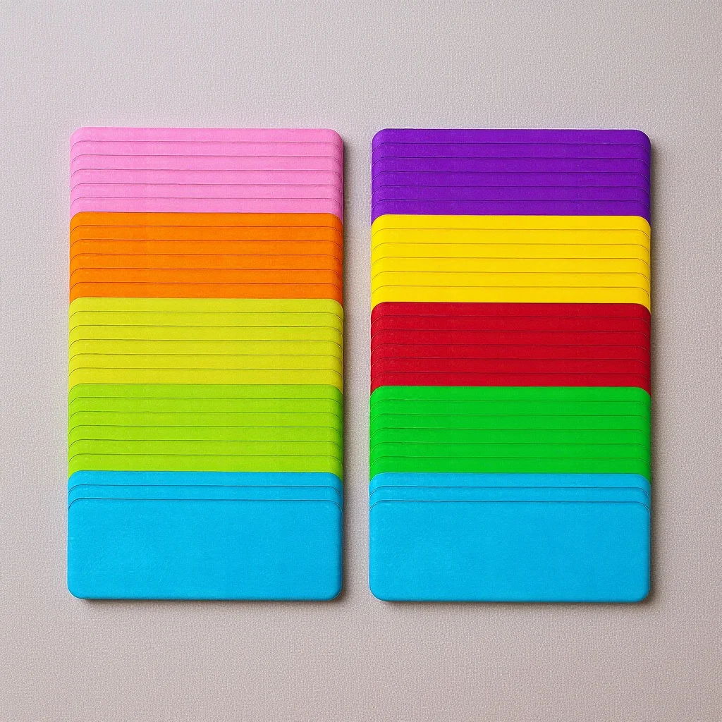 

54Pcs Reusable Magnetic Name Tags Colorful Dry Erase Labels for File Cabinet Locker Whiteboard Magnetic Labels