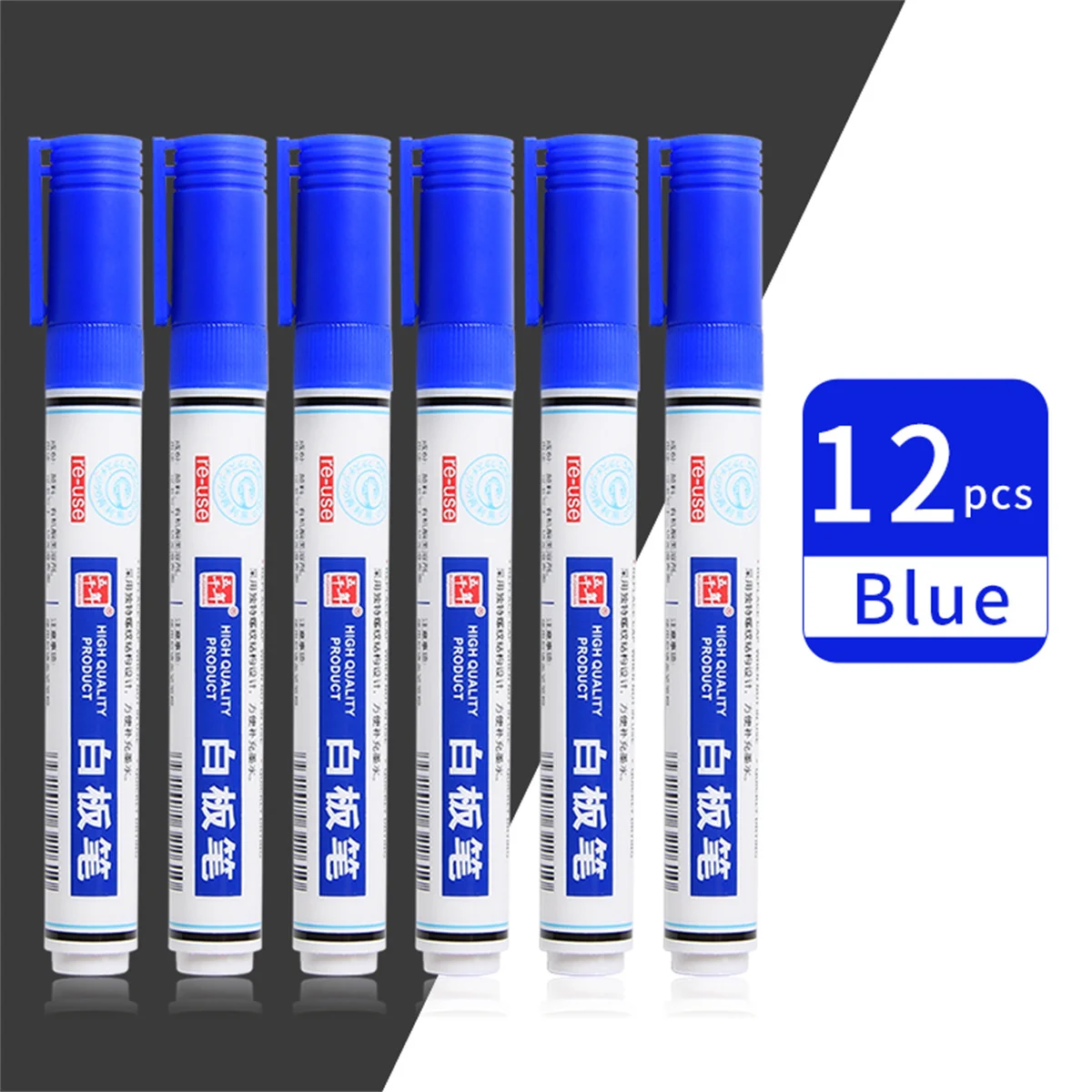 Variant: Blue-12pcs