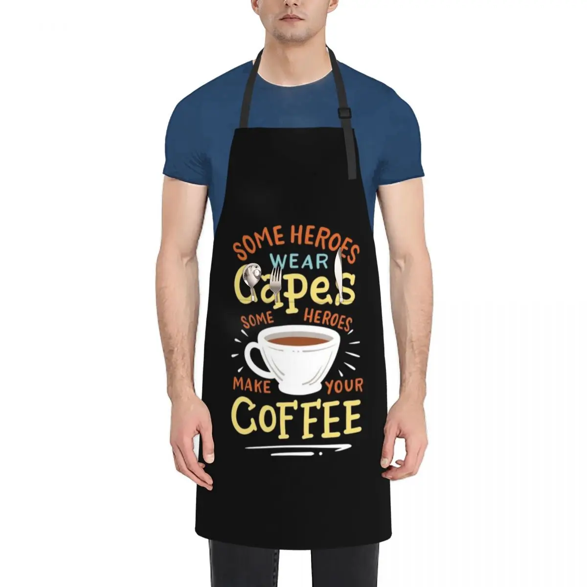 

Coffee Barista Coffee Maker Apron Hairdresser for home useful pieces Apron