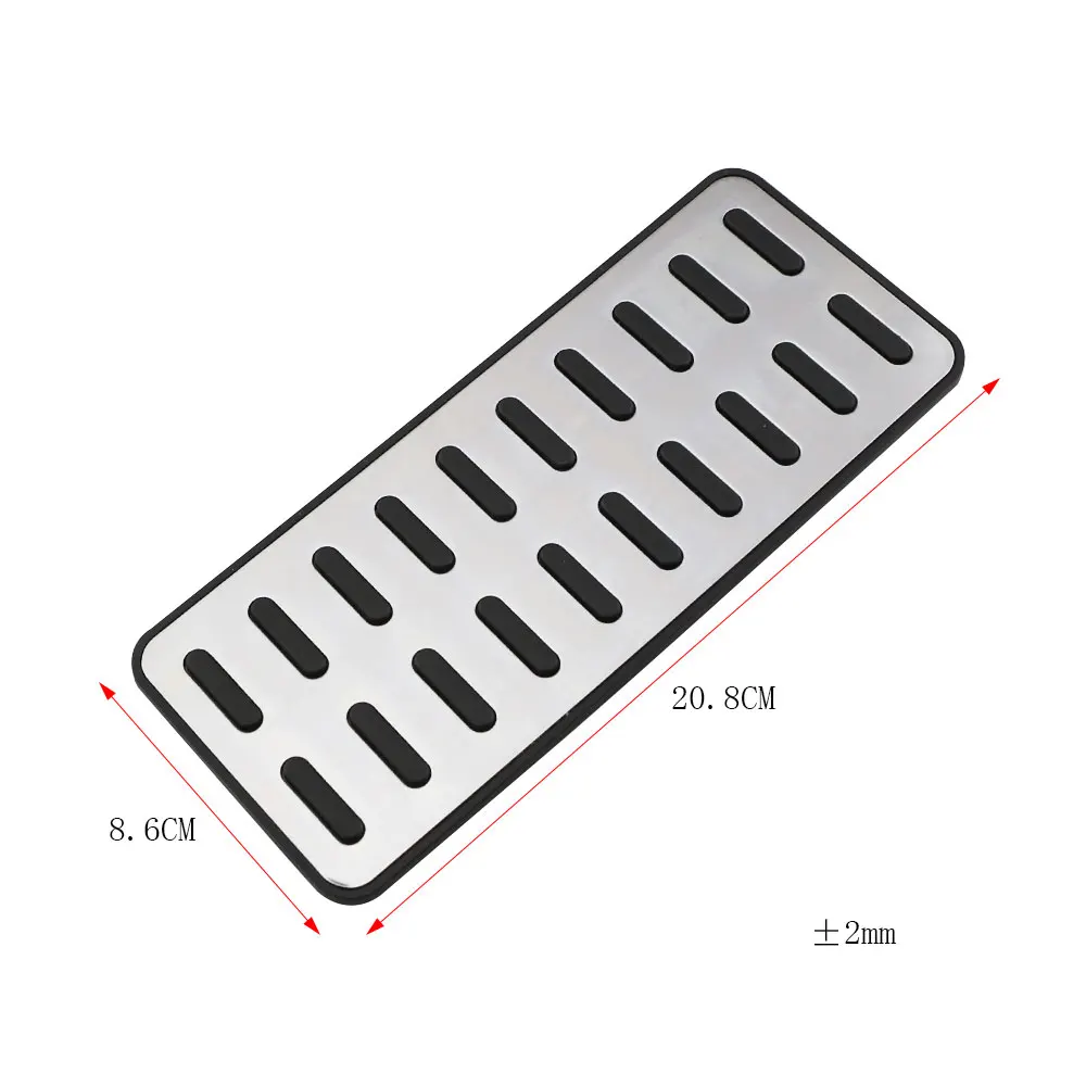 Pedali per auto copertura Pad per Hyundai I20 BC3 2020 2021 2022 2023 2024 freno acceleratore senza foratura pedale del piede parti automobilistiche