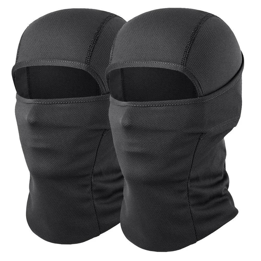 AliExpress GUMAO 2PCS Breathable Balaclava Sport Full Face Mask Sun Protection Motorcycle Helmet Hood Cap Outdoor Hiking Camping Cycling Headgear