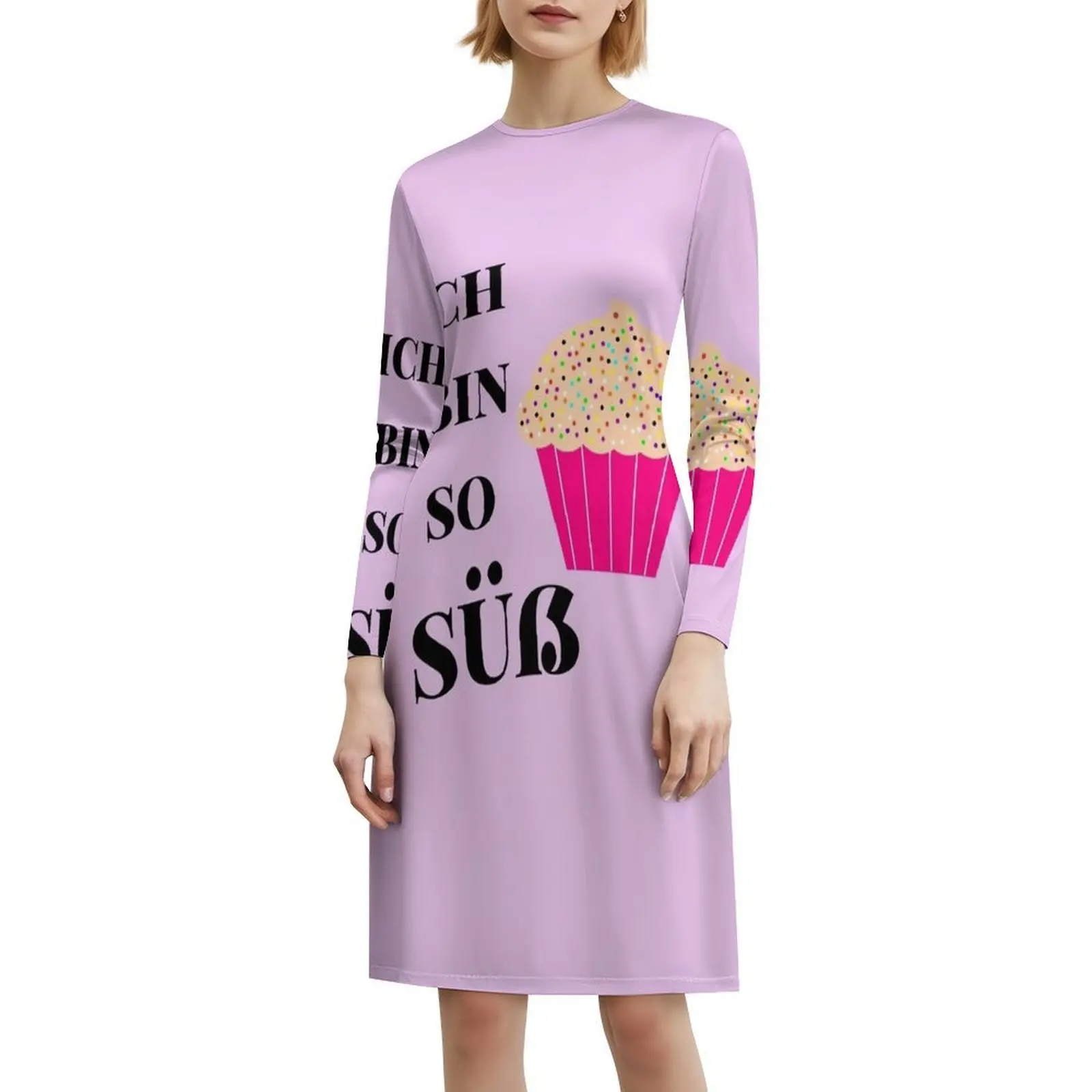 إيتش بن سو سو؟ فستان على الطراز الكوري للنساء فستان كاجوال أنيق للحفلات أو الارتداء اليومي Ich Bin So Sü؟ فروي أوسترن الألمانية