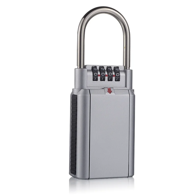 Hook Type Lock Beam Hook Password Security Key Box Password Key Storage Box Combination Lock Box  Mini Safe