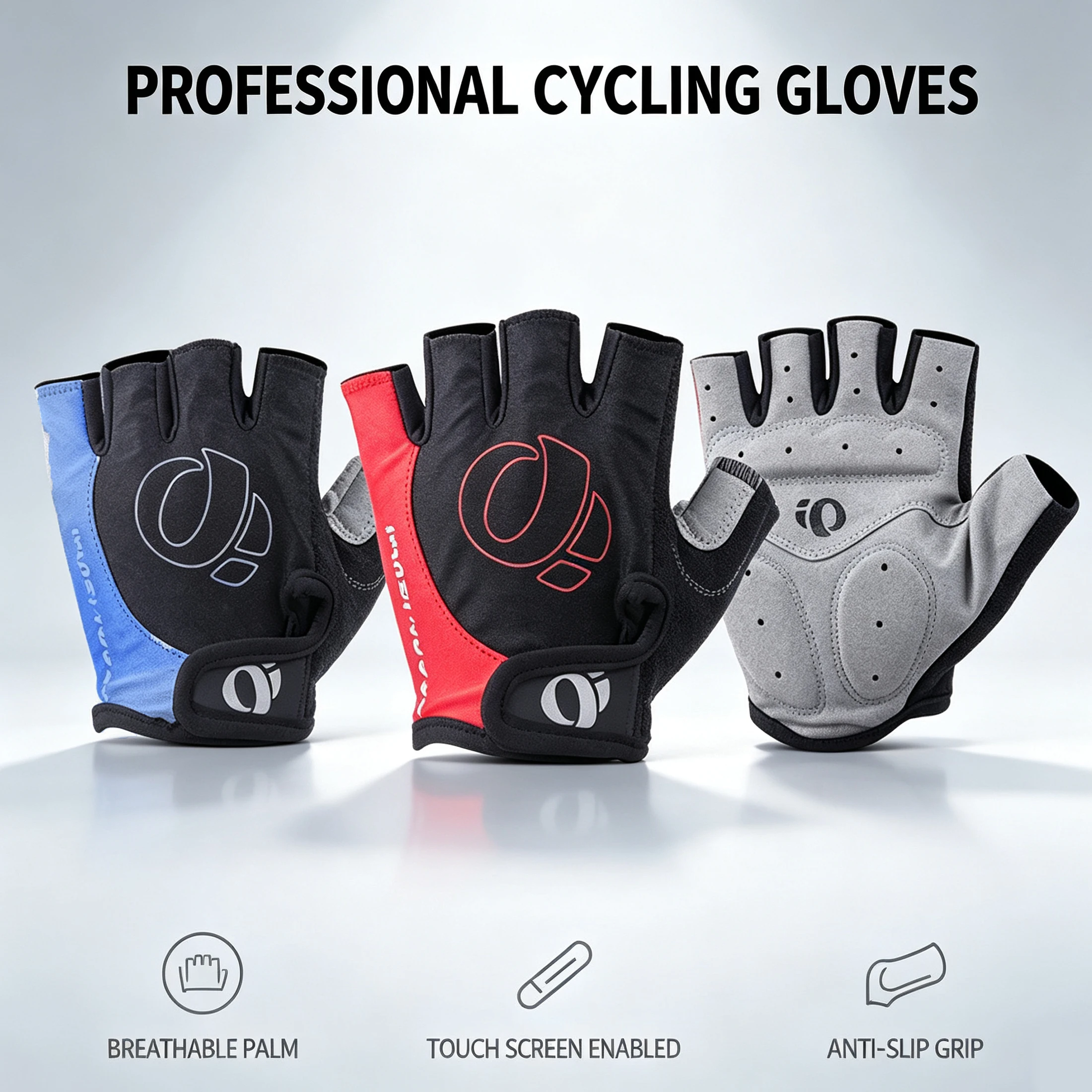 Half Half Finger Cycling Gloves Gel Gym Fitness Sport Gloves Men Women Bicycle Gloves Anti Shock MTB Road Bike Sports Fishing Gloves - Aliexpress Deal