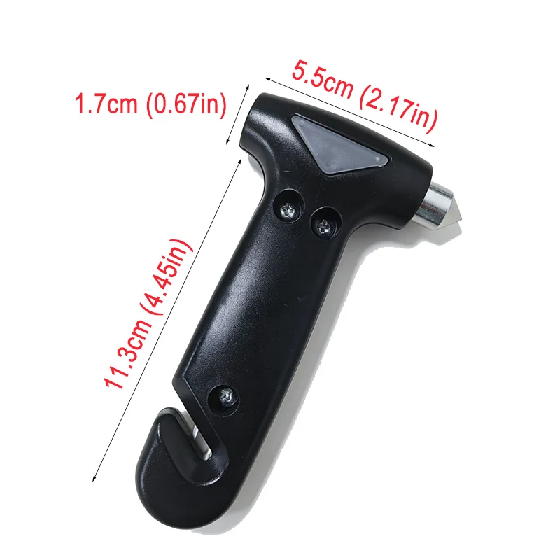 1/2/3PCS Emergency Car Safety Hammer Car Glass Broken Emergency Tool Seatbelt Cutter Window Breaker view 6