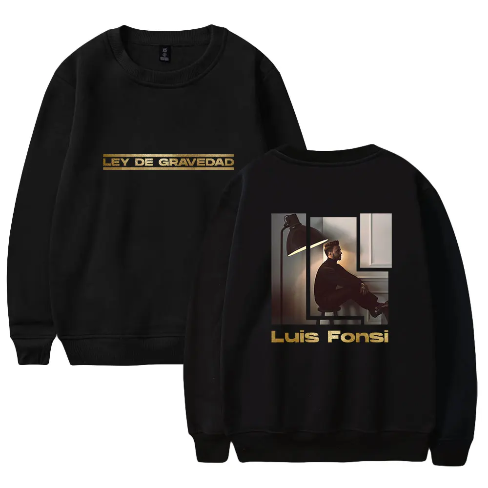 

Luis Fonsi Ley De Gravedad Merch Fashion Crewneck Long Sleeve Streetwear Women Men Sweatshirt 2023 Hip Hop Clothes