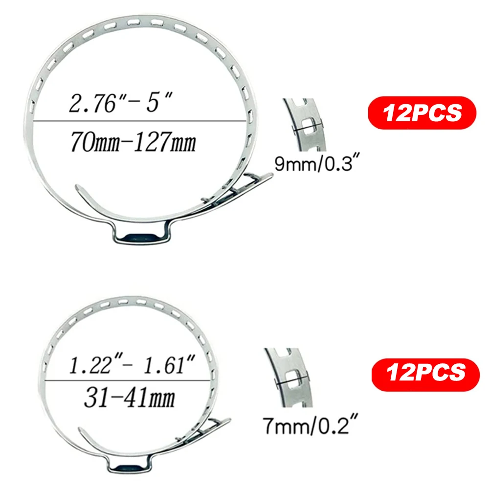 Alicates de arranque de junta de 31-41mm 70-127mm, collares de crimpado de eje ajustable para la mayoría de los automóviles, ATV, UTV, tipo de