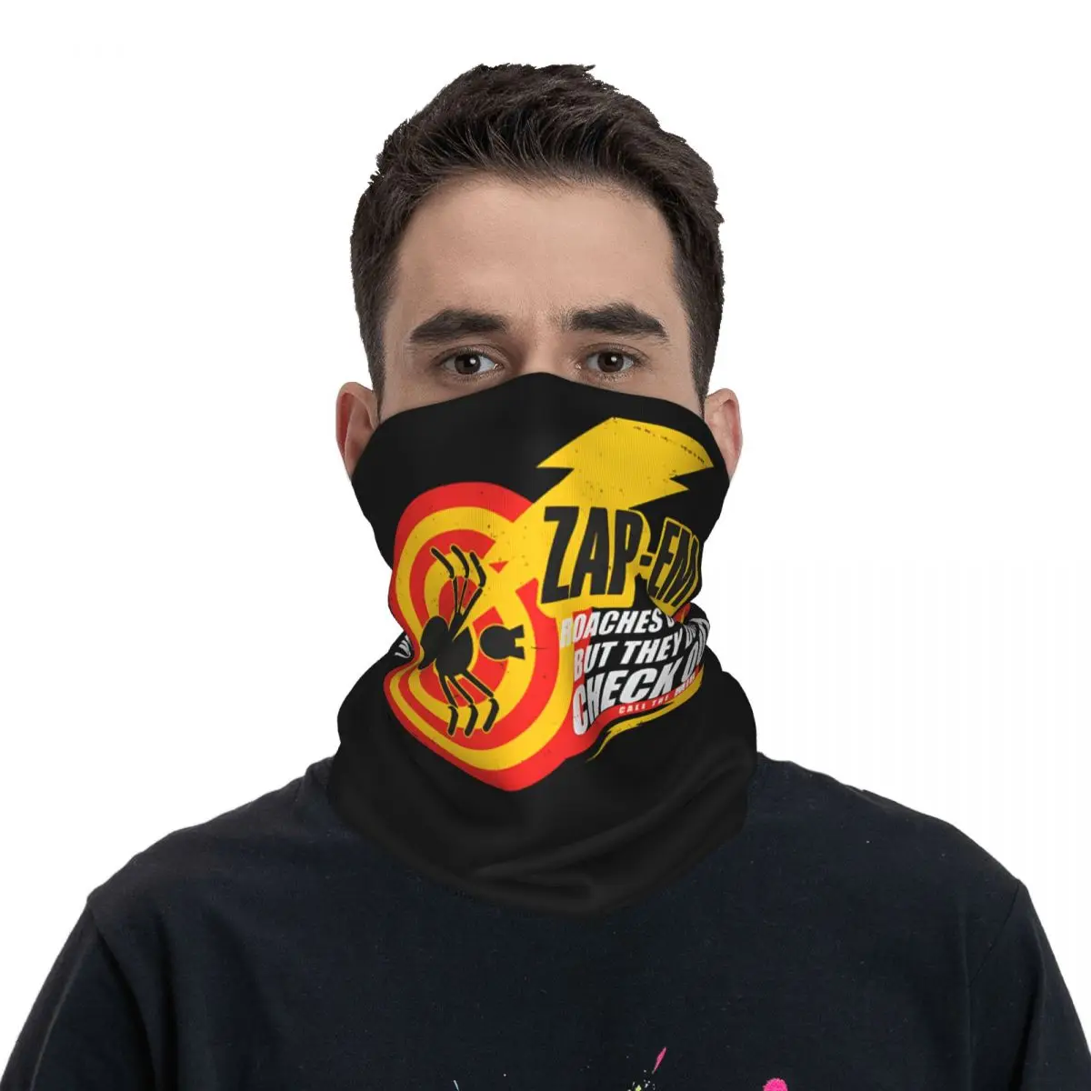 Incredibile copricollo Bandana stampato moto Club Zap-em sciarpa viso uomo copricapo multifunzionale ciclismo Unisex adulto