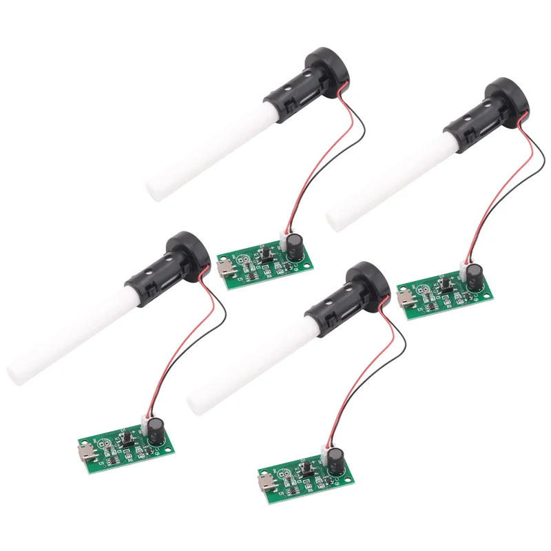 PHILE-12Pcs 20MM Ultrasonic Mist Maker Fogger Atomizer Transducer Atomizer ฟิล์มอุปกรณ์เสริมแผ่น Humidifier ปะเก็นยาง