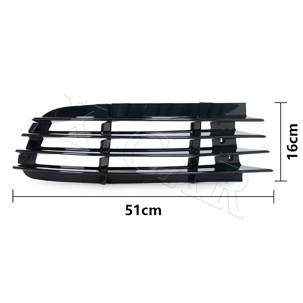 2PCS Fog Lamp Cover Frame Front Fog Light Grille For VW Golf 5 MK5 R32 2005 2006 2007 2008 2009 Auto Parts For Car