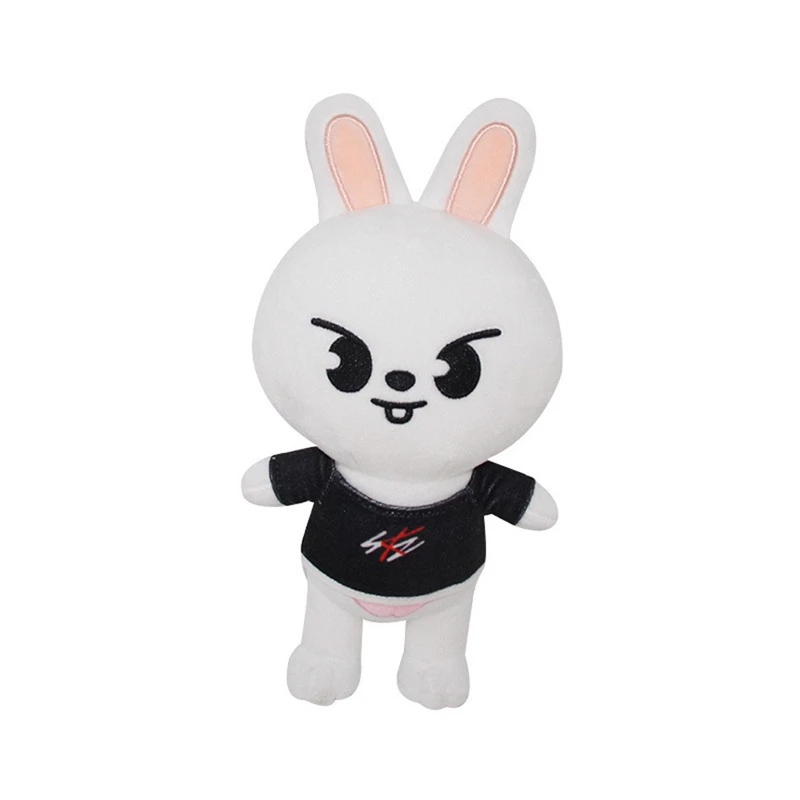 Skzoo 스트레이 키즈 봉제 장난감, 늑대 짱 만화 인형, 동물 봉제 인형, 귀여운 동행, 어린이 성인 팬 선물, 20cm