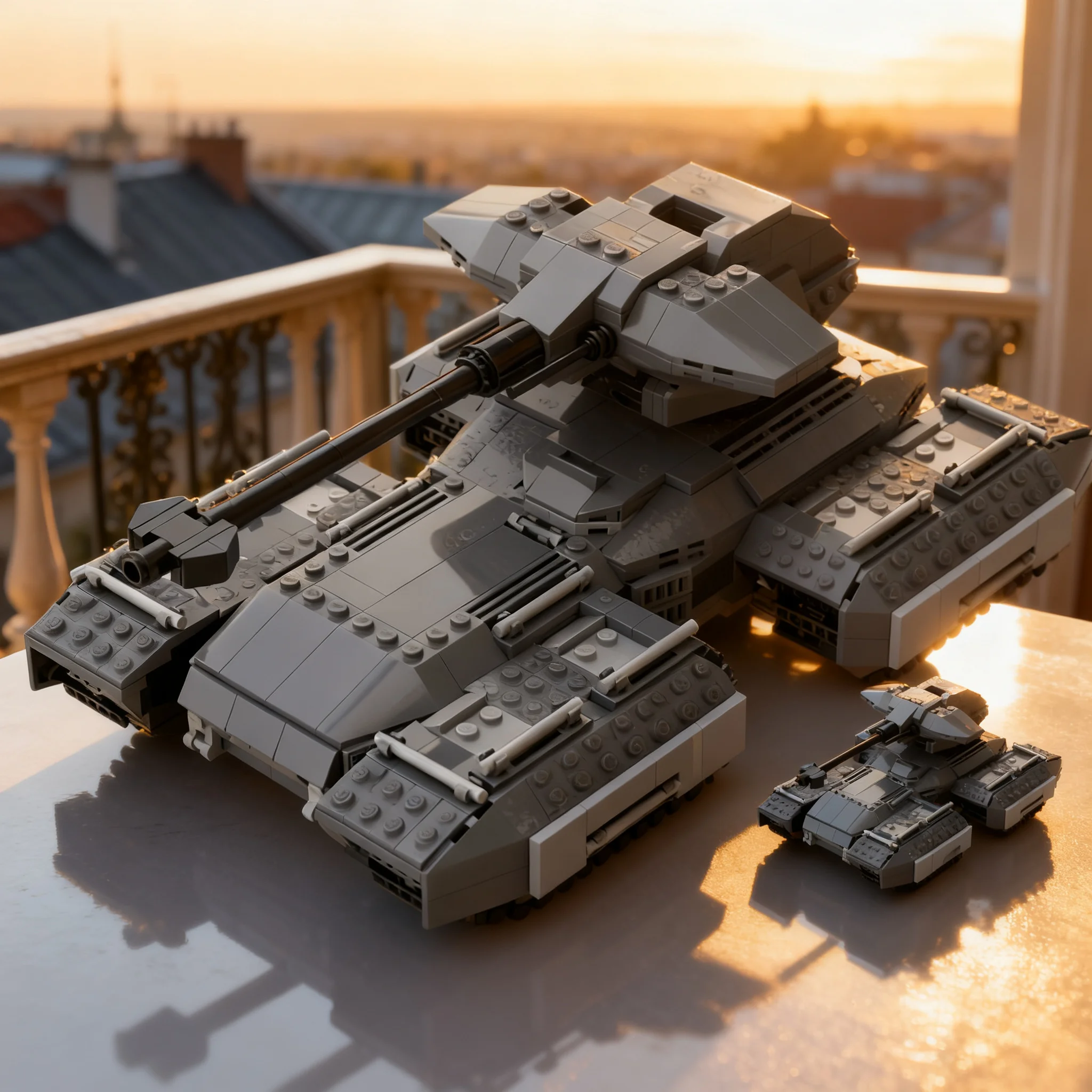 996pcs MOC Creator Halo M808B Scorpion Tank Model Toys Building Blocks Construction Christmas Gift DIY Education Brick Kids