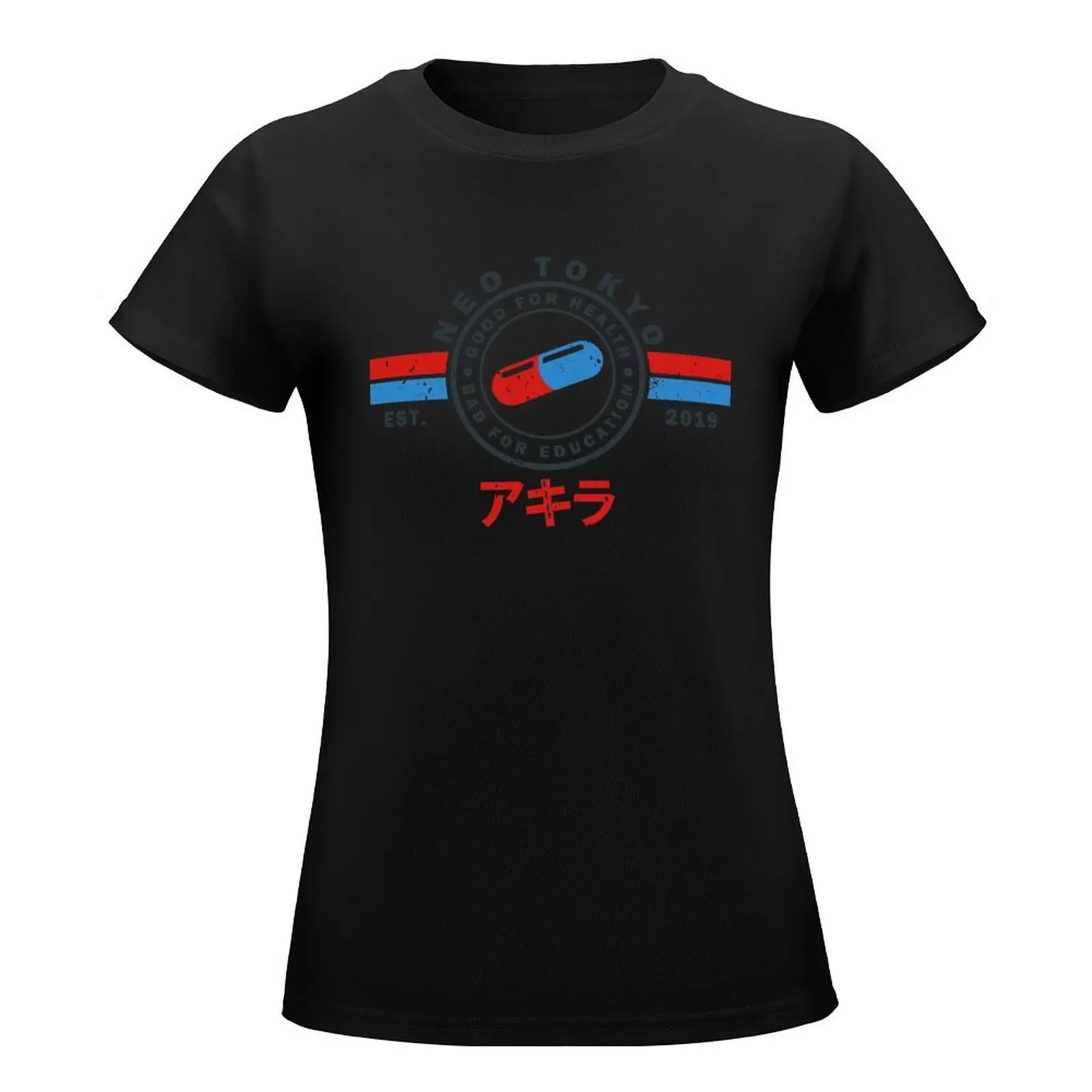 The Capsules - Akira - Neo Tokyo 2019 T-Shirt tops Short sleeve tee vintage clothes tshirts woman