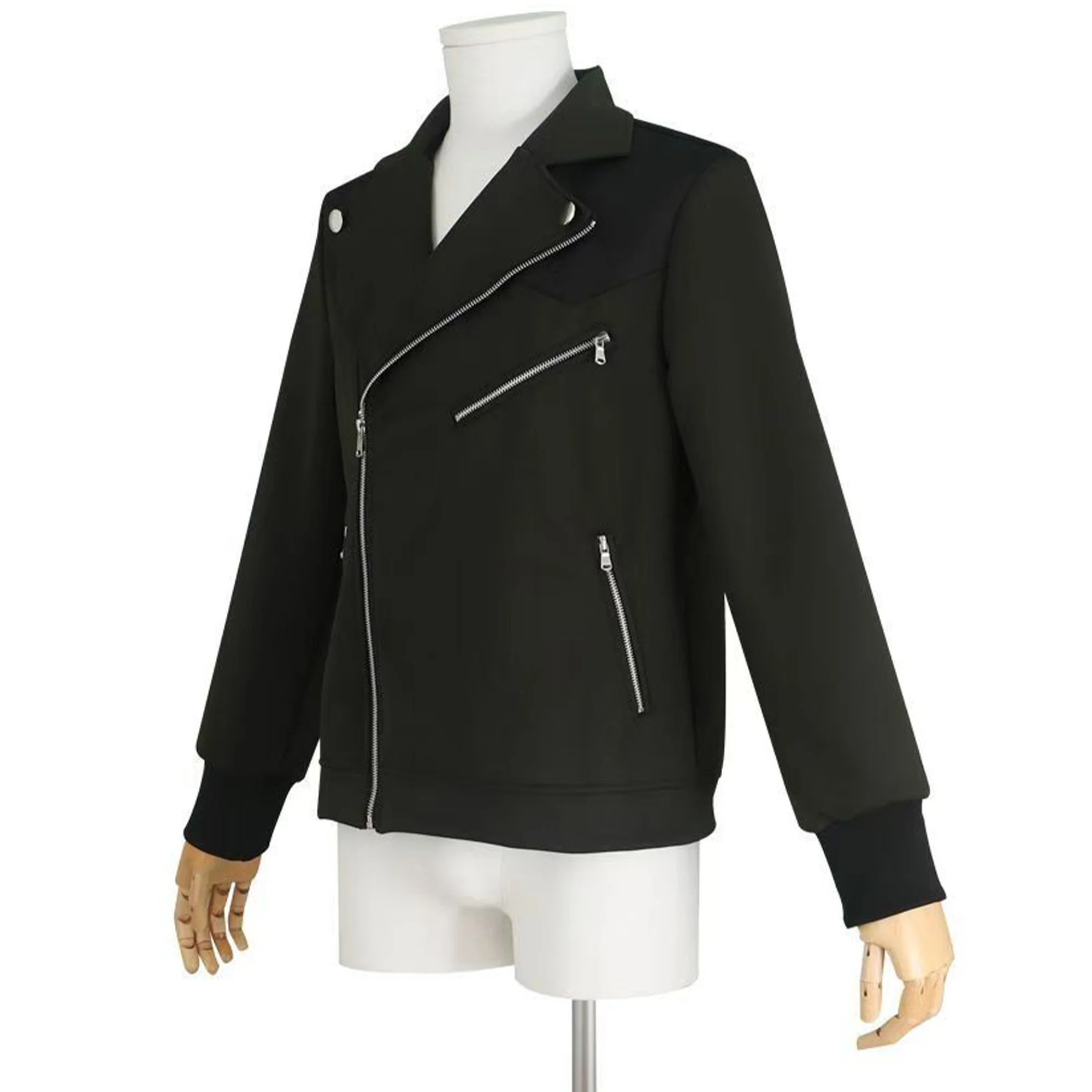 أنيمي Chuuya Nakahara تأثيري حلي سترة حفلة الهالوين معطف أسود