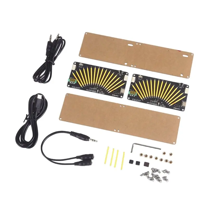 AB66-AK-DB16VU Dual Channel Music Meter Level LED Music Spectrum VU Retro Level Indicator