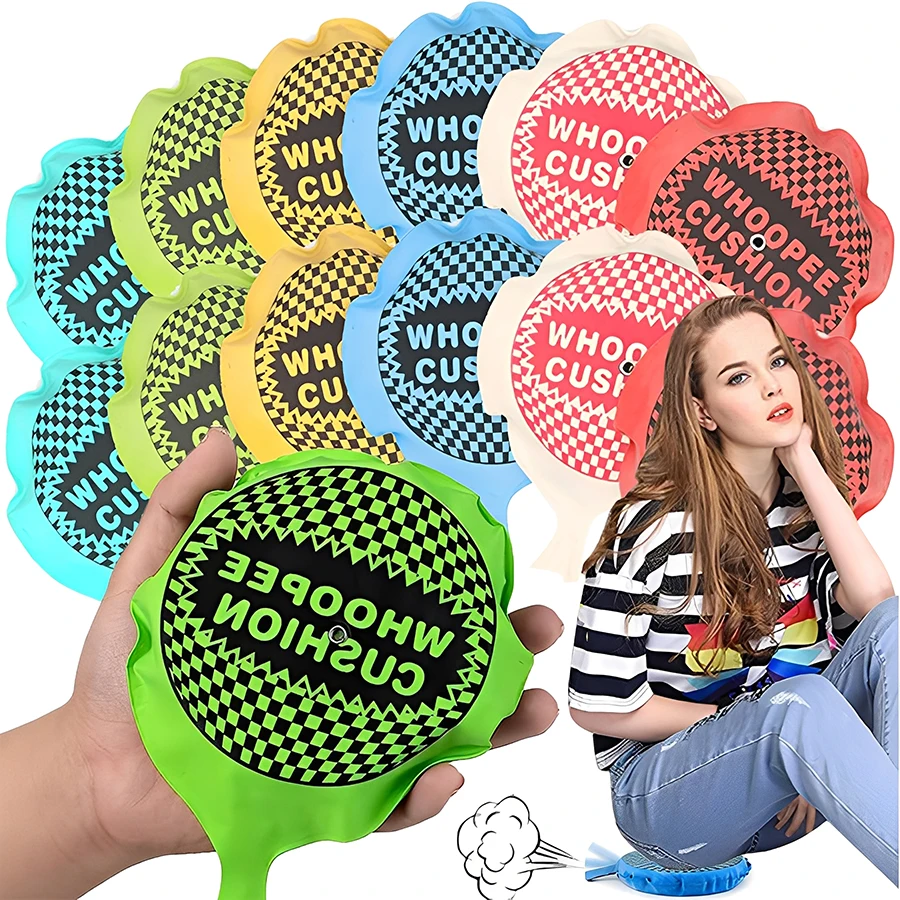 3 Sizes Available Whoopee Cushion Funny Party Prank Toys Sponge Butt Pad Friends Prank Props Simulated Farting Sound Simulator